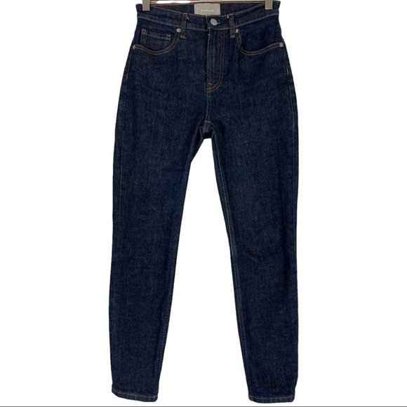 Everlane High Rise Skinny Jeans Size 26 Ankle - Picture 4 of 10